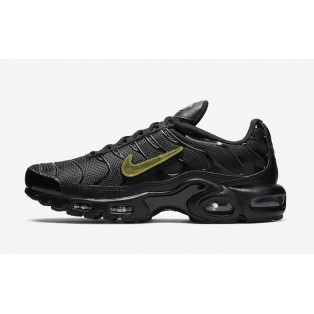 Nike Air Max Plus Tn Requin/Tuned 1 Swoosh Chaussures Pour Homme Noir CJ9696-001 Pas Cher