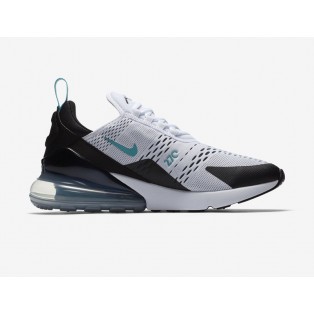 Chaussure Nike Sportswear Air Max 270 Homme Baskets Basses Blanc/Bleu Air AH8050-001 Pas Cher