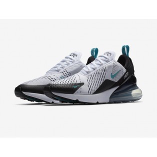 Chaussure Nike Sportswear Air Max 270 Homme Baskets Basses Blanc/Bleu Air AH8050-001 Pas Cher