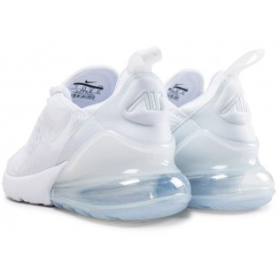 Chaussure Nike Sportswear Air Max 270 Femme Baskets Basses Blanc AH6789-102 Pas Cher