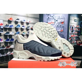 Chaussure Nike Air Max Plus Tn 2018 Ultra pour Homme Blanc Bleu