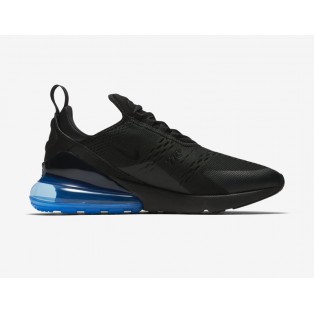 Chaussure Nike Sportswear Air Max 270 Homme Baskets Basses Noir/Bleu Air AH8050-009 Pas Cher