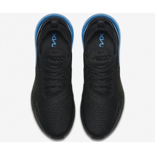 Chaussure Nike Sportswear Air Max 270 Homme Baskets Basses Noir/Bleu Air AH8050-009 Pas Cher