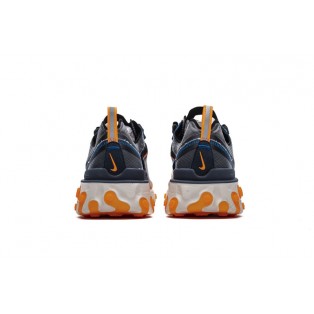 Nike React Element 87 Thunder Blue Orange AQ1090-004 Pour Homme et Femme
