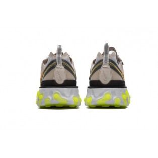 Baskets Nike React Element 87 LT Orewood AQ1090-101 Beige Pour Homme et Femme