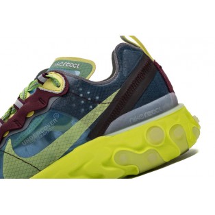 Nike React Element 87 Nouvelle Undercover x Multicolore BQ2718-400 Jaune été