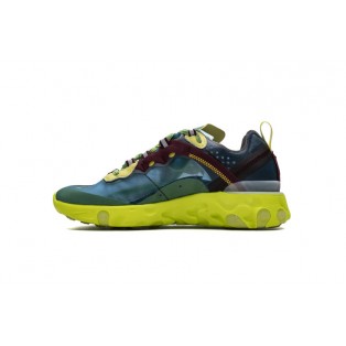 Nike React Element 87 Nouvelle Undercover x Multicolore BQ2718-400 Jaune été