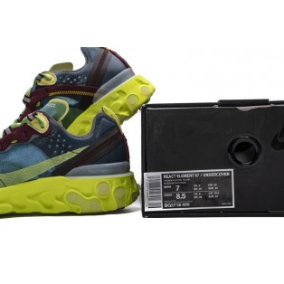 Nike React Element 87 Nouvelle Undercover x Multicolore BQ2718-400 Jaune été