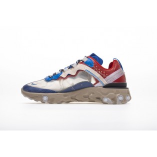 Nouvelle Undercover x Nike React Element 87 BQ2718-200 Bleu rouge