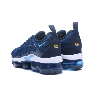 Nike Air Vapormax Plus Bleu et blanc Homme et Femme sneakers chaussures de sport Pas Cher