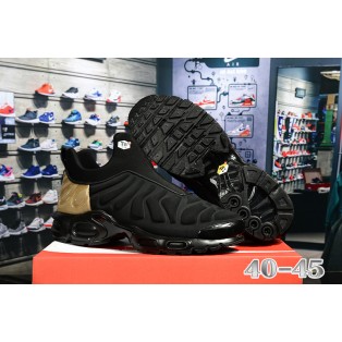 Chaussure Nike Air Max Plus Tn 2018 Ultra pour Homme Or Noir