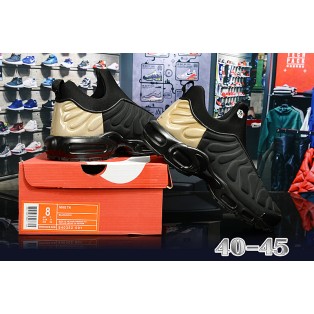 Chaussure Nike Air Max Plus Tn 2018 Ultra pour Homme Or Noir