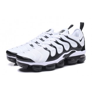 Nike Air Vapormax TN Plus 2018 Noir et blanc chaussures de sport  pour Femme et Homme Pas Cher