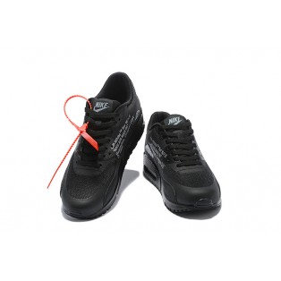 OFFWHITE x Air Max 90 10x Chaussures Nike Nouvelle Pour Homme et Femme Noir