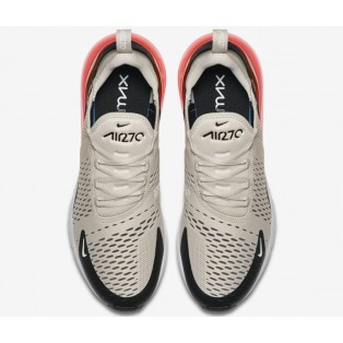 Chaussure Nike Sportswear Air Max 270 Homme Baskets Basses Blanc/Orange AH8050-003 Pas Cher