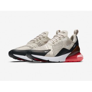 Chaussure Nike Sportswear Air Max 270 Homme Baskets Basses Blanc/Orange AH8050-003 Pas Cher