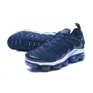 Nike Air Vapormax Plus Bleu et blanc Homme et Femme sneakers chaussures de sport Pas Cher