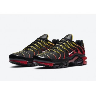Nike Air Max Plus Tn Requin/Tuned Chaussures Pour Homme CZ9270-001 Rouge jaune