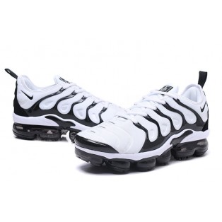 Nike Air Vapormax TN Plus 2018 Noir et blanc chaussures de sport  pour Femme et Homme Pas Cher