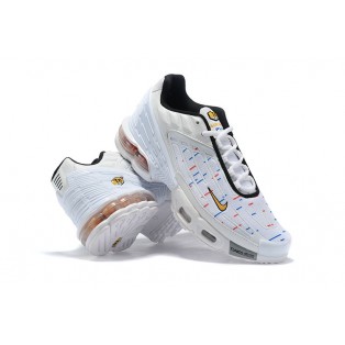 Baskets des Nike Air Max Plus Tuned/TN3 2019 Blanc/Bleu/Rouge Pour Homme Livraison Gratuit