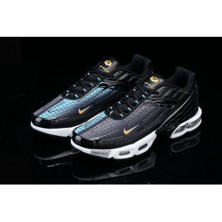 Baskets des Nike Air Max Plus Tuned/TN3 2019 Bleu/Noir Pour Homme Livraison Gratuit