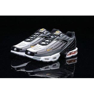 Baskets des Nike Air Max Plus Tuned/TN3 2019 Gris/Noir Pour Homme Livraison Gratuit