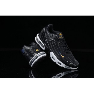 Baskets des Nike Air Max Plus Tuned/TN3 2019 Noir/Blanc Pour Homme Livraison Gratuit