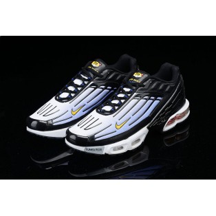 Baskets des Nike Air Max Plus Tuned/TN3 2019 Noir/Bleu Pour Homme Livraison Gratuit