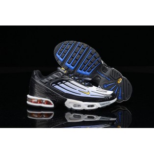 Baskets des Nike Air Max Plus Tuned/TN3 2019 Noir/Bleu Pour Homme Livraison Gratuit