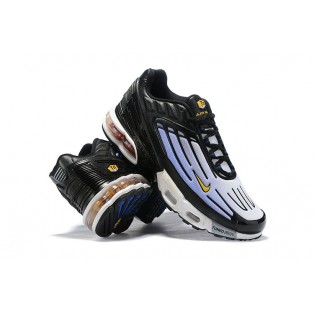 Baskets des Nike Air Max Plus Tuned/TN3 2019 Noir/Bleu Pour Homme Livraison Gratuit