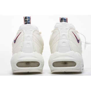 Chaussure Baskets Nike Wmns Air Max 95 TT Pull Tab Pack Sail AJ1844-101 blanc