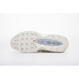 Chaussure Baskets Nike Wmns Air Max 95 TT Pull Tab Pack Sail AJ1844-101 blanc
