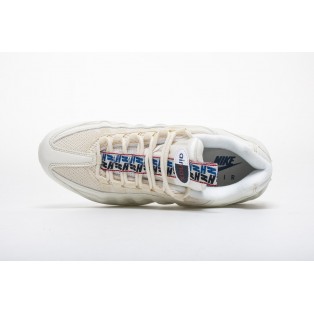 Chaussure Baskets Nike Wmns Air Max 95 TT Pull Tab Pack Sail AJ1844-101 blanc