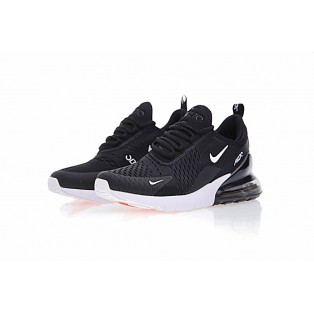 Chaussure Nike Air Max 270 pour Homme Noir/Anthracite/Blanc AH8050-002 Pas Cher