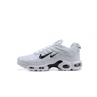 Chaussure Nike Air Max Plus TN SE Blanc Noir 815994-005 Pour Homme