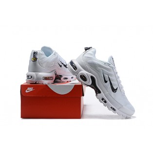 Chaussure Nike Air Max Plus TN SE Blanc Noir 815994-005 Pour Homme