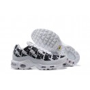 Chaussure Nike Air Max Plus TN SE Nike Logo Blanc Noir 815994-006 Pour Homme