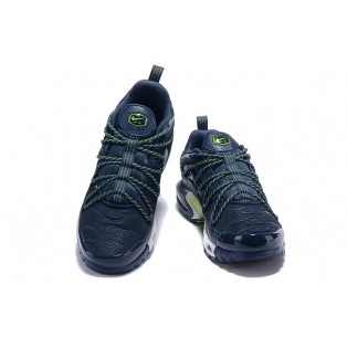 Chaussure Nike Air Max Plus TN SE Rétro Bleu foncé/vert/blanc 815994-008 Pour Homme