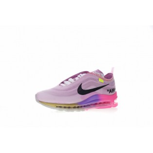 Chaussure Off-White x Nike Air Max 97 Serena Williams &#180;Reine&#180; arc-en-ciel Pour Femme AJ4585-600