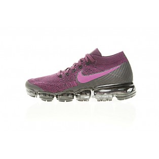 Chaussure de running Nike Air VaporMax Flyknit pour Femme pourpre 849557-605