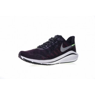 Chaussure de running Nike Air Zoom Vomero 14 Marathon Pour Homme Noir/gris/rouge/vert fluorescent AH7857-602