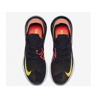 Chaussures Running Nike Air Max 270 Flyknit Femme Noir Rose AH6803-003 en solde