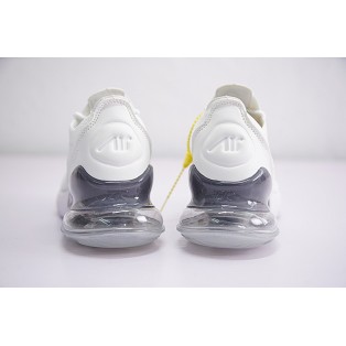 Chaussures Running Nike Air Max 270 Flyknit pour Femme Blanc/Noir AH8050-009 Pas Cher