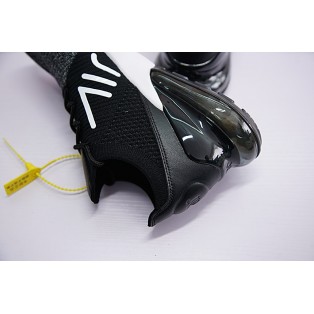 Chaussures Running Nike Air Max 270 Flyknit pour Homme Noir/Gris/Blanc AO1023-001 Pas Cher