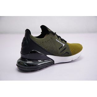 Chaussures Running Nike Air Max 270 Flyknit pour Homme Olive AH8050-004 Pas Cher