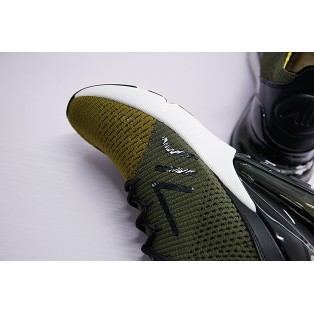 Chaussures Running Nike Air Max 270 Flyknit pour Homme Olive AH8050-004 Pas Cher