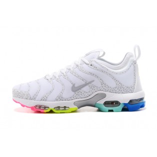 Chaussures de Baskets Nike Air Max Tuned/Tn Plus Ultra amouflage Femme Blanche rose bleu 881560-437