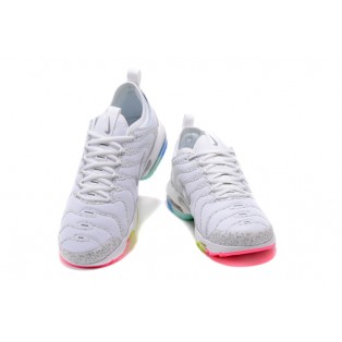 Chaussures de Baskets Nike Air Max Tuned/Tn Plus Ultra amouflage Femme Blanche rose bleu 881560-437