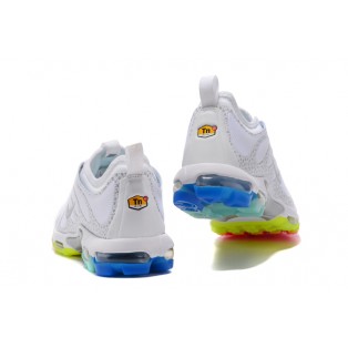 Chaussures de Baskets Nike Air Max Tuned/Tn Plus Ultra amouflage Femme Blanche rose bleu 881560-437