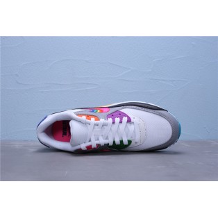 Nike Air Max 90 BETRUE CJ5482-100 Chaussures Couleur arc-en-ciel